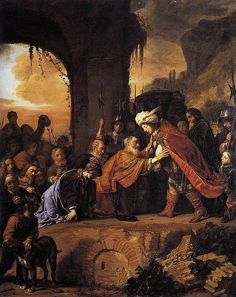Salomon de Bray Joseph Receives His Father and Brothers in Egypt china oil painting image
